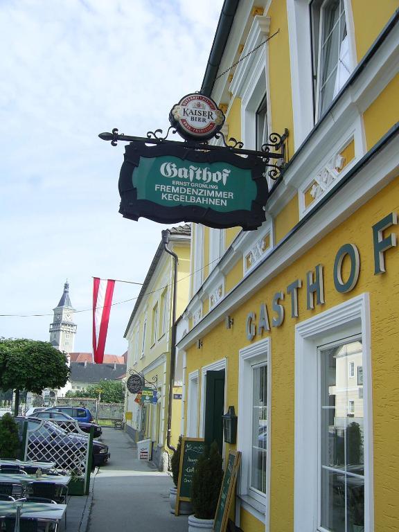 Gasthof Gruenling Wallsee Bagian luar foto